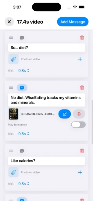 A voiceover that never leaves the device